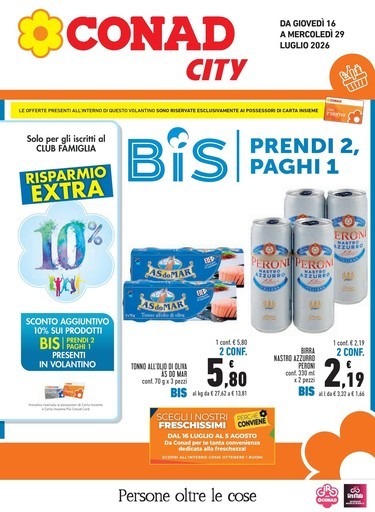 Volantino Conad City