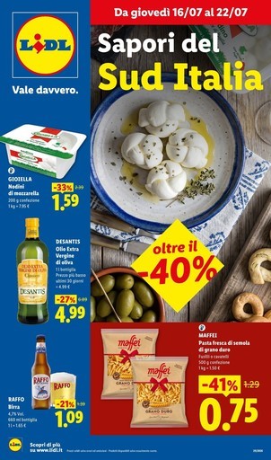 Lidl - Sapori del Sud Italia