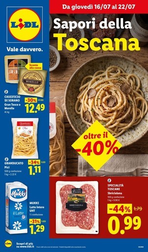 Lidl - Sapori della Toscana