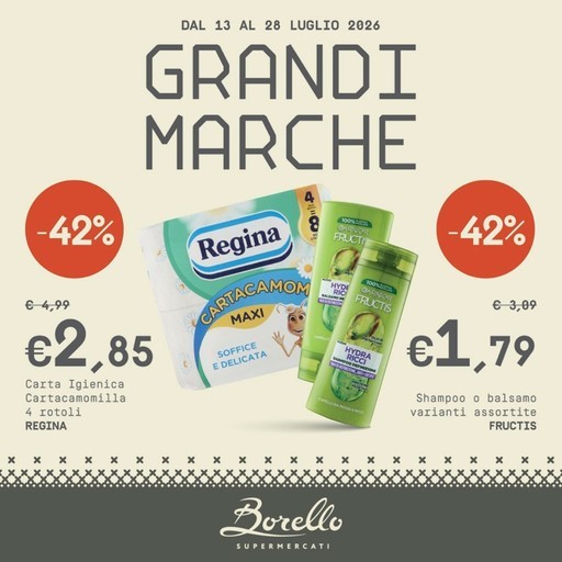 Volantino Borello Supermercati
