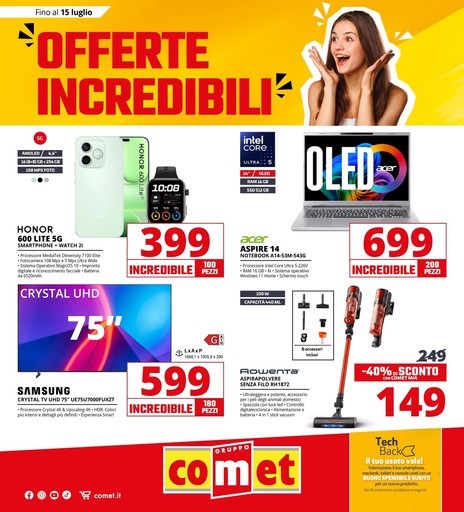 Volantino Comet