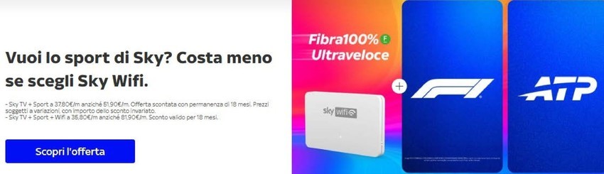 Volantino Sky