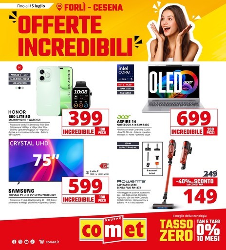 Volantino Comet