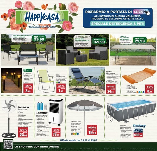 Volantino Happy Casa