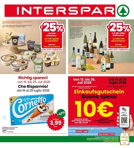 Volantino Interspar