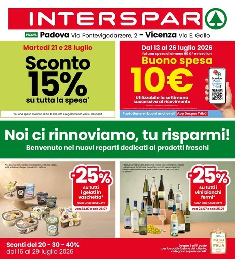 Volantino Interspar