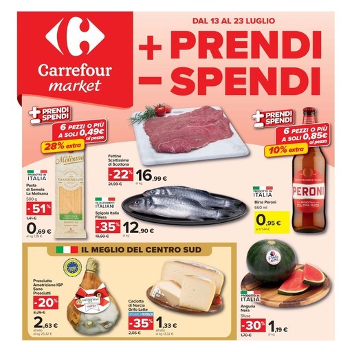 Carrefour Market - Piu prendi meno spendi