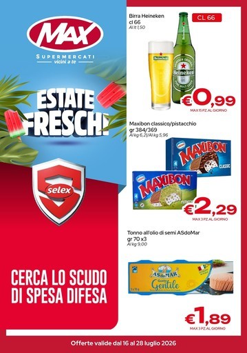 Volantino Max Supermercati
