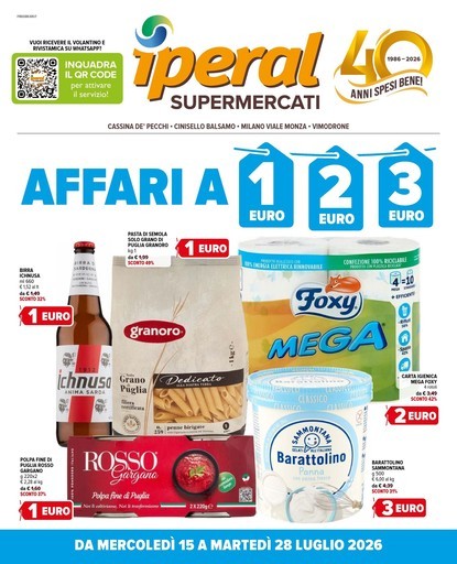 Volantino Iperal