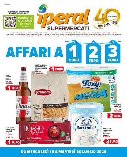 Iperal - Affari a 1,2,3 €