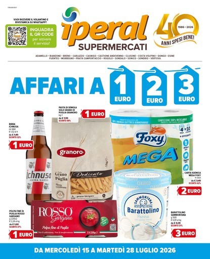 Volantino Iperal