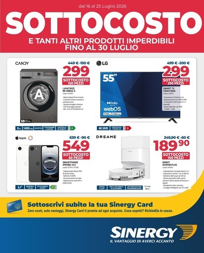 Volantino Sinergy