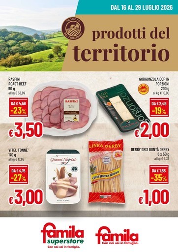 Volantino Famila Superstore