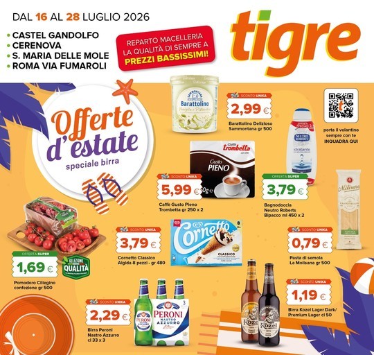 Tigre - Offerte d'estate