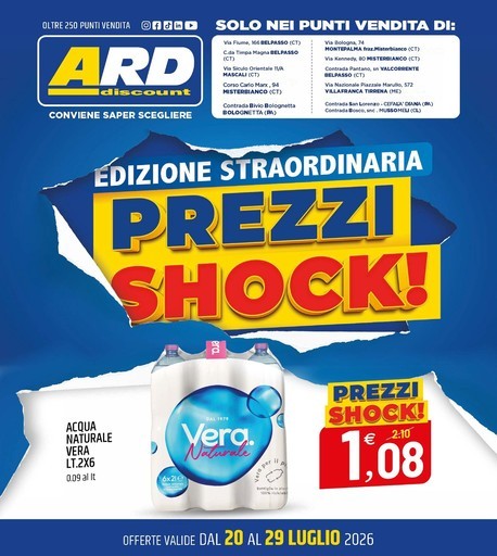 Ard Discount - Prezzi shock!