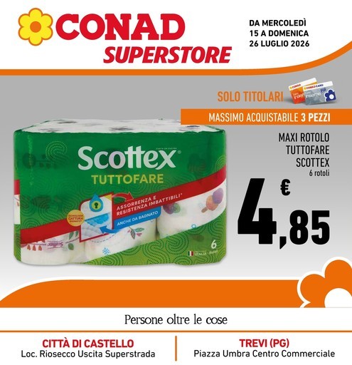 Volantino Conad Superstore