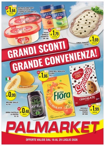 Palmarket - Grandi sconti, grande convenienza!