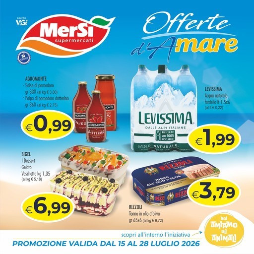 MerSi Supermercati - Offerte d'Amare