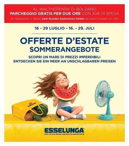 Volantino Esselunga
