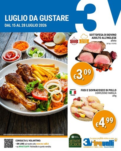 Tre Valli Supermercato - LUGLIO DA GUSTARE
