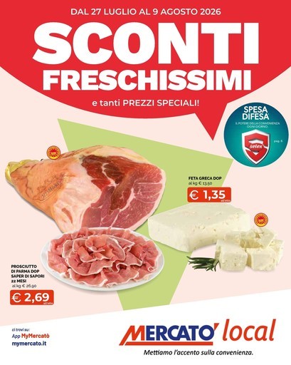 Volantino Mercatò Local