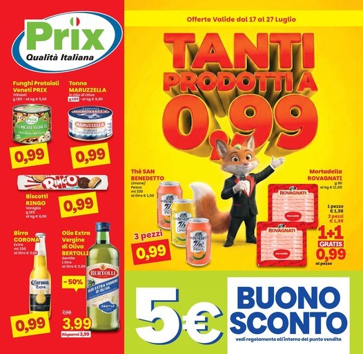 Volantino Prix