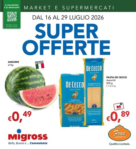 Volantino Migross Supermercati