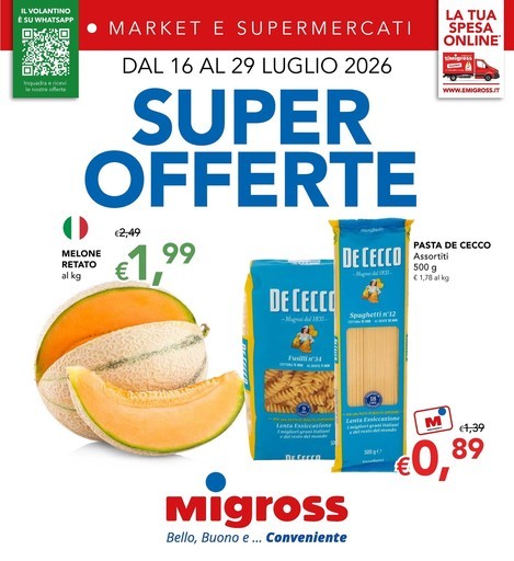 Volantino Migross Supermercati