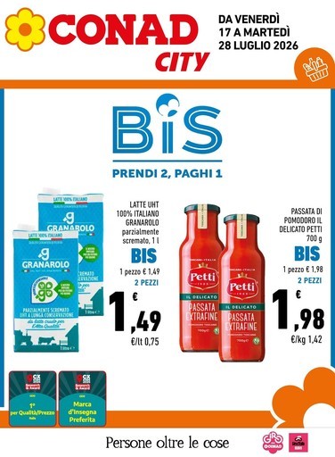 Volantino Conad City