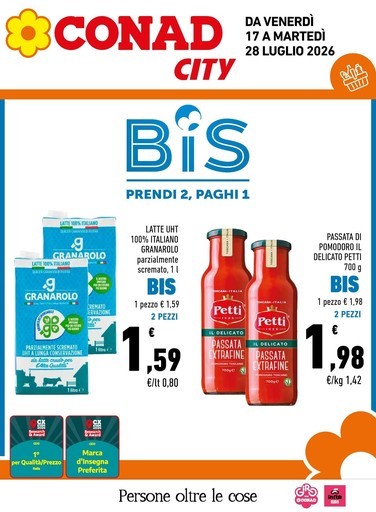 Volantino Conad City