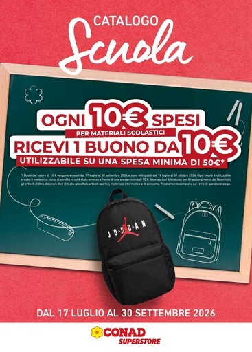Conad Superstore - CATALOGO SCUOLA 2026