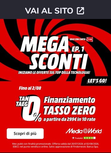 Volantino MediaWorld