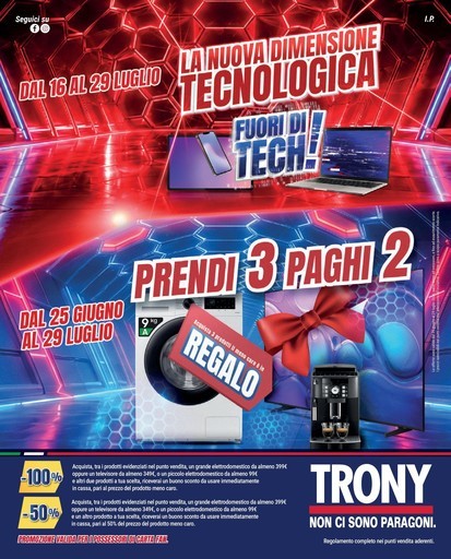 Volantino Trony