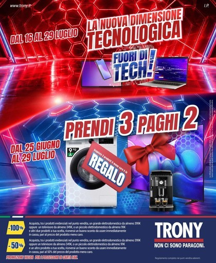 Volantino Trony