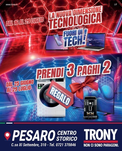 Volantino Trony