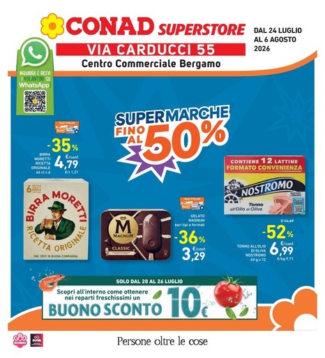 Conad Superstore - Super marche fino al 50%