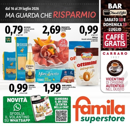 Volantino Famila Superstore