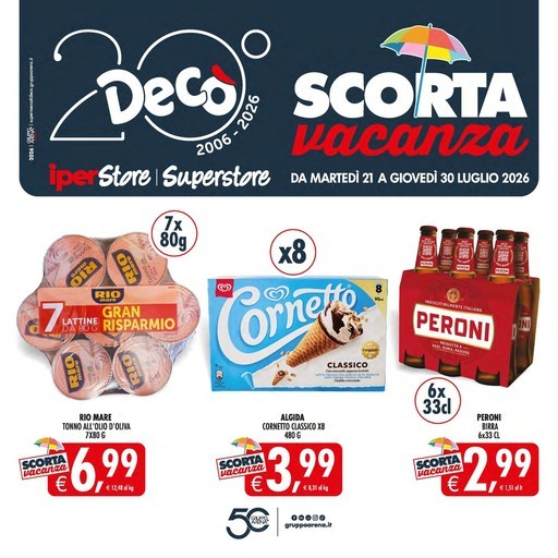 Volantino Deco