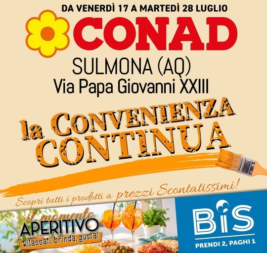 Conad - LA CONVENIENZA CONTINUA