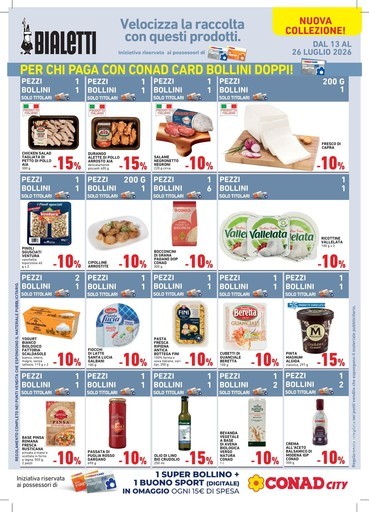 Volantino Conad City