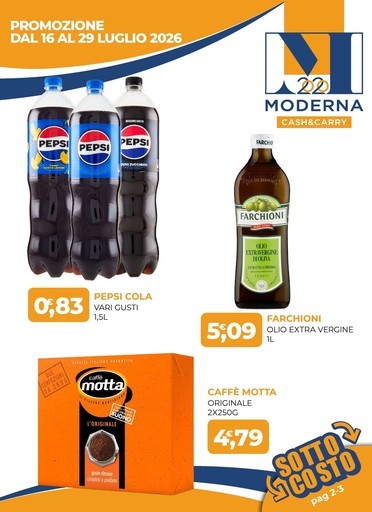 Moderna Cash - PROMOZIONE DAL 16 AL 29 LUGLIO 2026