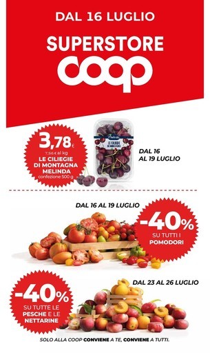 Coop Alleanza Superstore - Prezzi bassi sempre