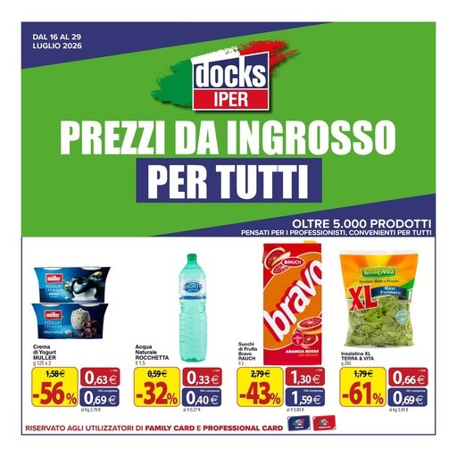 Docks Iper - Prezzi da ingrosso per tutti