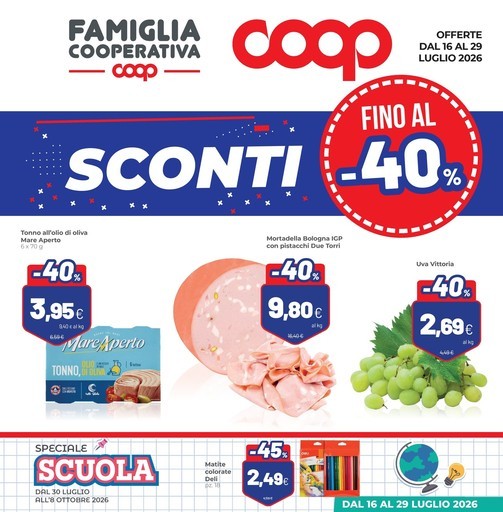 Volantino Coop