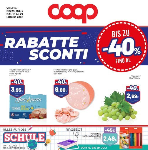 Volantino Coop