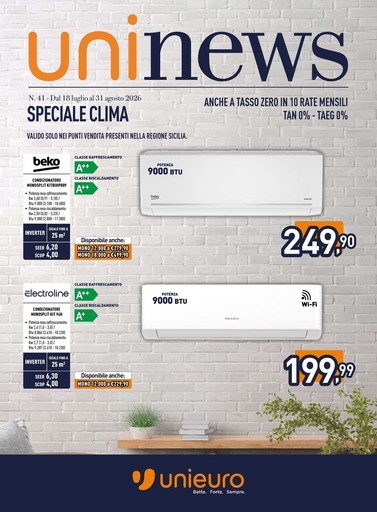 Volantino Unieuro