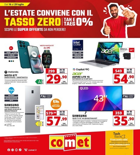 Volantino Comet