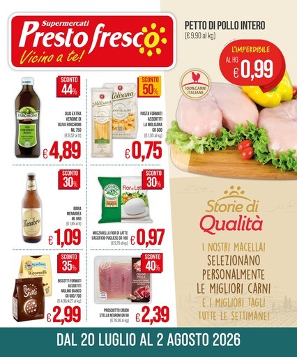 Presto Fresco - Vicino a te!