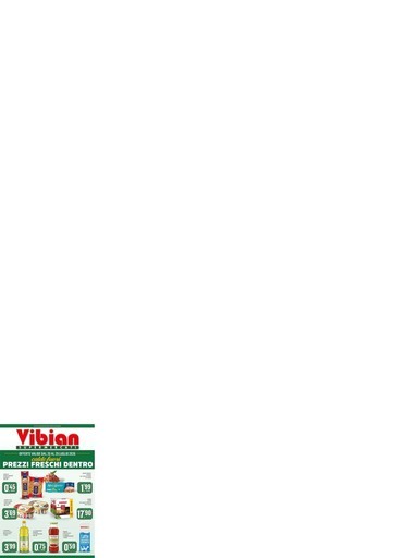 Vibian - Prezzi freschi dentro