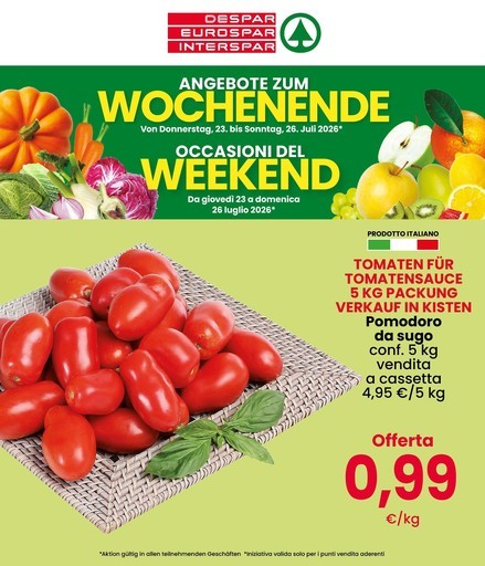 Volantino Interspar
